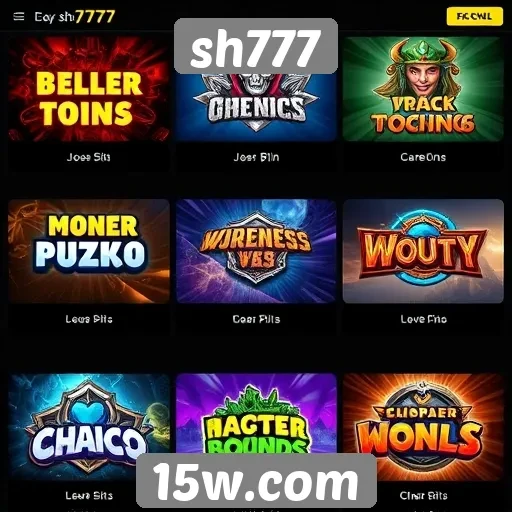 Comparativo de jogos populares disponíveis no sh777